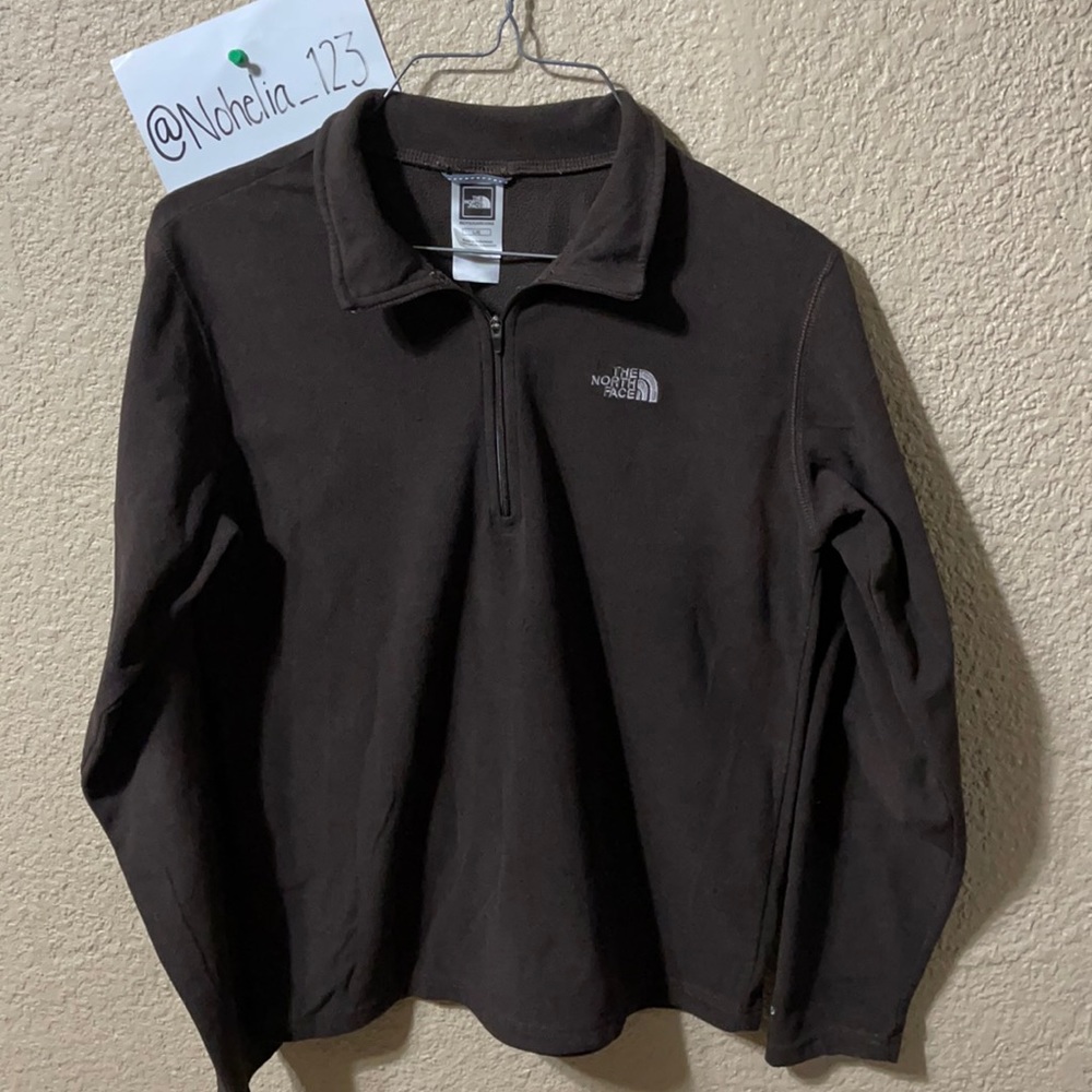 The North Face Kids Black Quarter-Zip Fleece Pullover